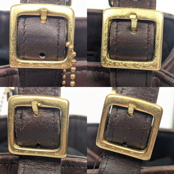 COACH Vintage Leather Costa Rica Handmade Shoulder Bag - Picture 9 of 15